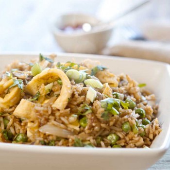 Nasi Goreng - Indonesian Fried Rice Recipe with prawns