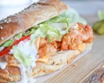 Fried Shrimp sandwich recipe