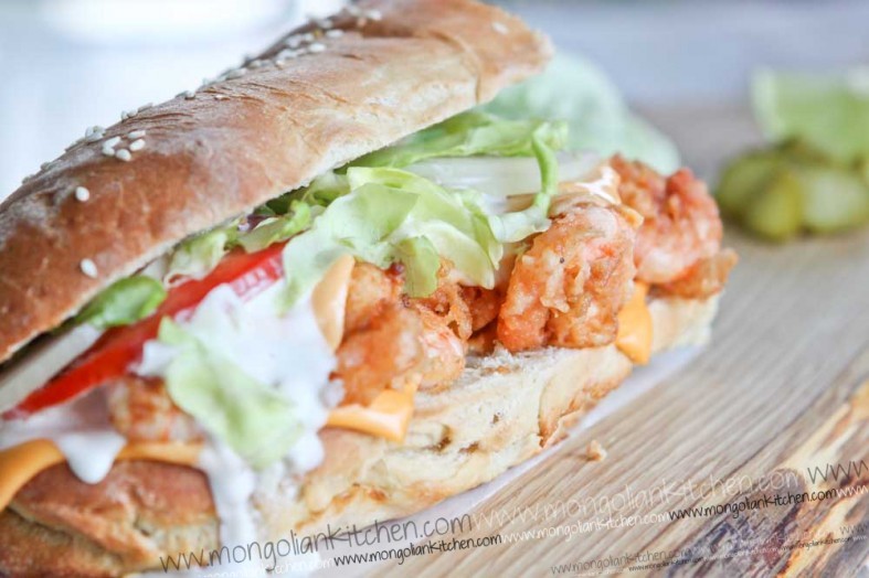 Fried Shrimp Sandwich