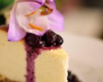 Nutty Blueberry Cheesecake